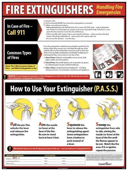 ComplyRight - Regulatory Compliance General Safety & Accident Prevention Training Kit - English, 18" Wide x 24" High - Best Tool & Supply