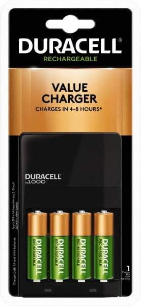 Duracell - 1.2 Volt Advanced Charger - NiMH Compatible - Best Tool & Supply