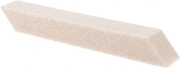 Value Collection - Hard Density Wool Felt Polishing Stick - 4" Long x 1/2" Wide x 1/2" Thick - Best Tool & Supply