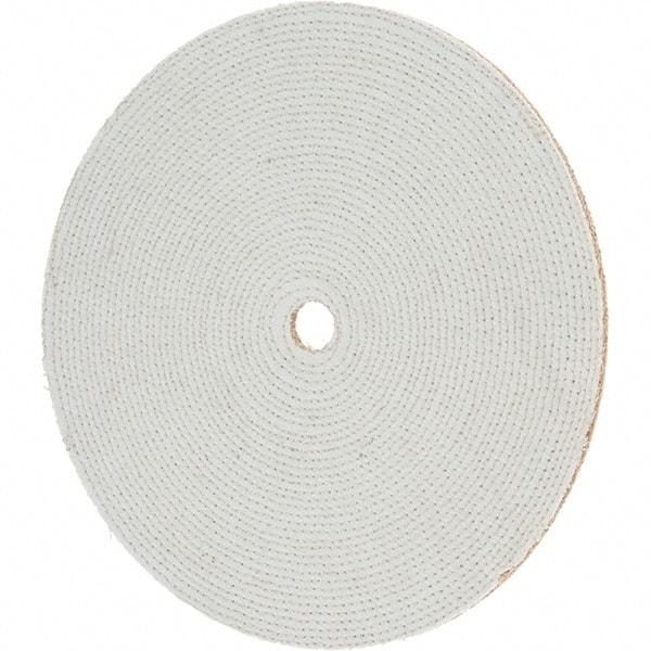 Value Collection - 16" Diam x 1/4" Thick Unmounted Buffing Wheel - 20 Ply, Polishing, 1-1/4" Arbor Hole, Hard Density - Best Tool & Supply