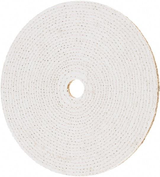 Value Collection - 12" Diam x 1/4" Thick Unmounted Buffing Wheel - 20 Ply, Polishing, 1-1/4" Arbor Hole, Hard Density - Best Tool & Supply