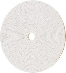 Value Collection - 12" Diam x 1/4" Thick Unmounted Buffing Wheel - 20 Ply, Polishing, 1-1/4" Arbor Hole, Hard Density - Best Tool & Supply