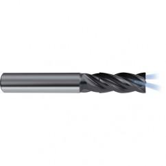 10mm Dia. - 72mm OAL - 4 FL Variable Helix Nano-A Carbide End Mill - Best Tool & Supply