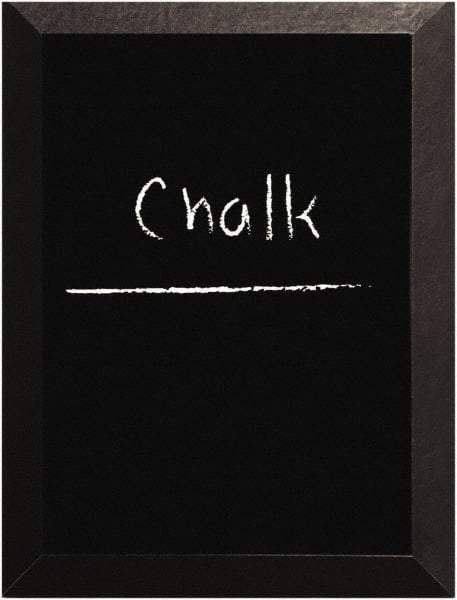 MasterVision - 24" High x 36/0" Wide Chalk Board - Laminate, Includes Mounting Kit - Best Tool & Supply