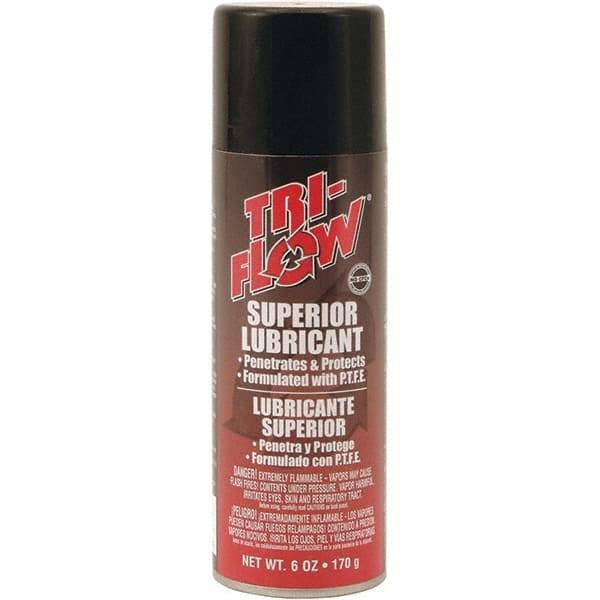 Tri-Flow - 6 oz Aerosol General Purpose Chain & Cable Lubricant - Brown, -60 to 475°F - Best Tool & Supply