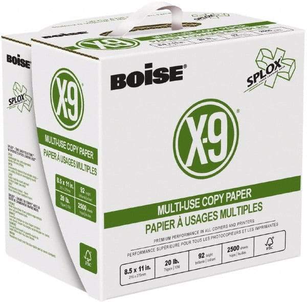 Boise - 8-1/2" x 11" White Copy Paper - Use with High-Speed Copiers, Printer, Fax Machines, Multifunction Machines - Best Tool & Supply