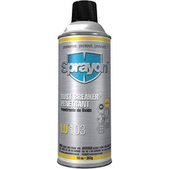 Sprayon - 14 oz Rust Solvent/Penetrant - Comes in Can - Best Tool & Supply