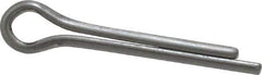 Made in USA - 5/32" Diam x 1" Long Extended Prong Cotter Pin - Grade 18-8, Uncoated, Stainless Steel - Best Tool & Supply