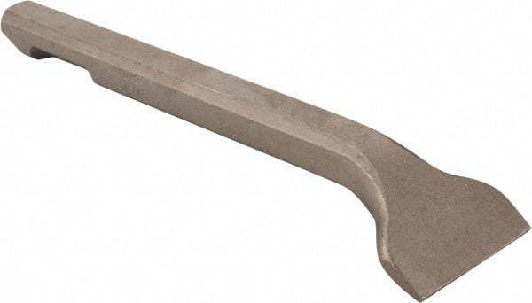 Ingersoll-Rand - 1" Head Width, 7" OAL, 0.78" Shank Diam, Scaling Chisel - CP Shank, Steel - Best Tool & Supply