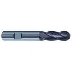 4mm Dia. - 57mm OAL 4 FL Variable Helix Nano-A Carbide Ball Nose End Mill - Best Tool & Supply