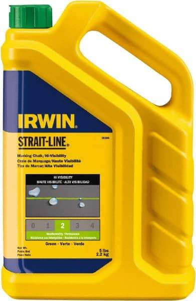 Irwin - 5 oz Container Marking Chalk - Green - Best Tool & Supply