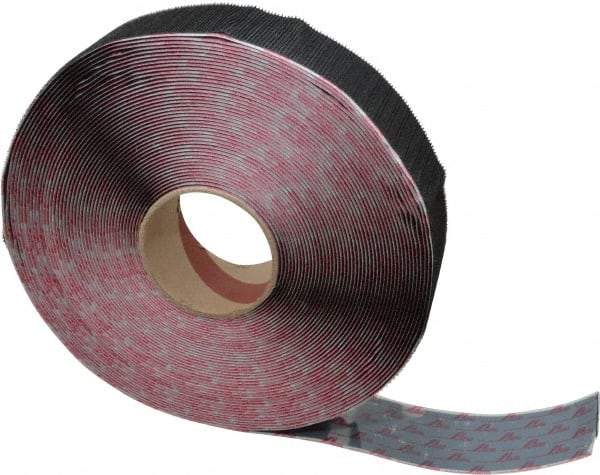 VELCRO Brand - 2" Wide x 25 Yd Long Adhesive Backed Hook Roll - Continuous Roll, Black - Best Tool & Supply