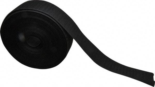 VELCRO Brand - 2" Wide x 10 Yd Long Sew On Hook & Loop Roll - Continuous Roll, Black - Best Tool & Supply