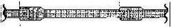 VELCRO Brand - 675 Piece 1" Wide x 8" Piece Length, Self Fastening Tie/Strap Hook & Loop Strap - Perforated/Pieces Roll, Black - Best Tool & Supply