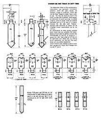 Made in USA - 1/2 Inch Gauge, Press Brake Punch and Die Set - 10 Ft. Punch and Die Length - Best Tool & Supply