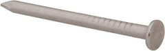 Made in USA - 4D, 14 Gauge, 1-1/2" OAL Common Nails - Smooth Shank, T304 Stainless Steel - Best Tool & Supply