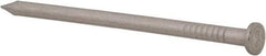 Made in USA - 8D, 10 Gauge, 2-1/2" OAL Common Nails - Smooth Shank, T304 Stainless Steel - Best Tool & Supply