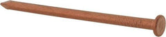 Made in USA - 8D, 10 Gauge, 2-1/2" OAL Common Nails - Smooth Shank, Copper - Best Tool & Supply