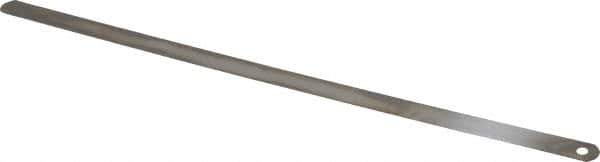 Precision Brand - 0.002 Inch Thick x 1/2 Inch Wide x 12 Inch Leaf Length, Parallel Feeler Gage - High Carbon Steel - Best Tool & Supply