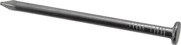 Value Collection - 6D, 12 Gauge, 2" OAL Common Nails - Ring Shank, Grade 2 Steel, Bright Finish - Best Tool & Supply