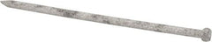 Value Collection - 12D, 12 Gauge, 3-1/4" OAL Finishing Nails - Smooth Shank, Grade 2 Steel, Galvanized Finish - Best Tool & Supply