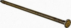 Value Collection - 10D, 11 Gauge, 3" OAL Sinker Nails - Smooth Shank, Grade 2 Steel, Cement Coated Finish - Best Tool & Supply