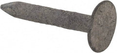 Value Collection - 11 Gauge, 7/8" OAL Roofing Nails - Ring Shank, Grade 2 Steel, Galvanized Finish - Best Tool & Supply