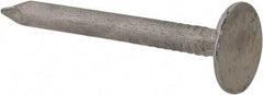 Value Collection - 11 Gauge, 1-1/4" OAL Roofing Nails - Ring Shank, Grade 2 Steel, Galvanized Finish - Best Tool & Supply