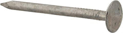 Value Collection - 11 Gauge, 1-3/4" OAL Roofing Nails - Ring Shank, Grade 2 Steel, Galvanized Finish - Best Tool & Supply