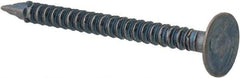 Value Collection - 13 Gauge, 1-3/8" OAL Common Nails - Annular Thread Shank, Grade 2 Steel, Blued Finish - Best Tool & Supply