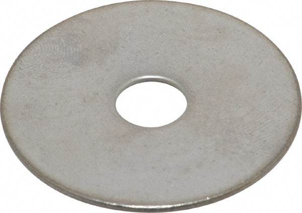 Value Collection - 5/16" Screw, Grade 18-8 Stainless Steel Fender Flat Washer - 11/32" ID x 1-1/2" OD, 0.06" Thick - Best Tool & Supply