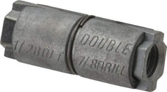 Value Collection - 1/2" Diam, 7/8" Drill, 2" OAL, 1" Min Embedment Double Expansion Concrete Anchor - Zinc - Best Tool & Supply