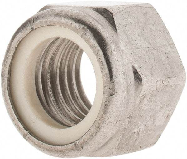 Value Collection - 3/4-10 UNC 18-8 Hex Lock Nut with Nylon Insert - 57/64" High - Best Tool & Supply