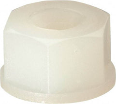 Made in USA - #6-32 UNC Hex Lock Nut with Nylon Insert - 5.08mm High - Best Tool & Supply