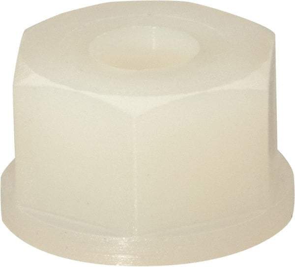 Made in USA - #10-24 UNC Hex Lock Nut with Nylon Insert - 1/4" High - Best Tool & Supply