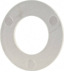 Made in USA - #12 Screw, Grade 6/6 Nylon Standard Flat Washer - 6.35mm ID x 11.81mm OD, 0.38mm Thick - Best Tool & Supply