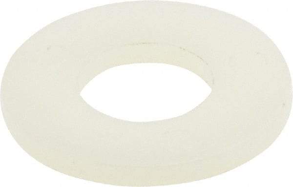 Made in USA - 5/16" Screw, Grade 6/6 Nylon Standard Flat Washer - 8.64mm ID x 18.8mm OD, 1.57mm Thick - Best Tool & Supply