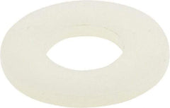 Made in USA - 5/16" Screw, Grade 6/6 Nylon Standard Flat Washer - 8.64mm ID x 18.8mm OD, 1.57mm Thick - Best Tool & Supply