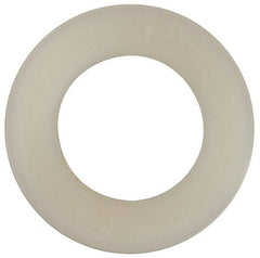 Made in USA - 7/16" Screw, Grade 6/6 Nylon Standard Flat Washer - 11.25mm ID x 3/4" OD, 1.57mm Thick - Best Tool & Supply