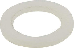 Made in USA - 1/2" Screw, Grade 6/6 Nylon Standard Flat Washer - 12.83mm ID x 3/4" OD, 1.57mm Thick - Best Tool & Supply