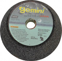 Norton - 4" Diam, 2" Overall Thickness, 16 Grit, Type 11 Tool & Cutter Grinding Wheel - Very Coarse Grade, Aluminum Oxide, Q Hardness, 9,070 RPM - Best Tool & Supply