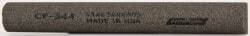 Norton - 4" Long x 1/2" Diam Aluminum Oxide Sharpening Stone - Half Round, Coarse Grade - Best Tool & Supply