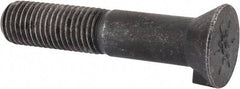 Value Collection - 7/8-9 UNC, 4-1/2" Length Under Head Bucket Tooth Bolt - Grade 8 Steel, Uncoated - Best Tool & Supply