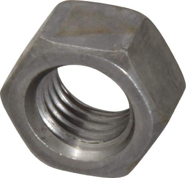 Value Collection - 3/4-10 UN Steel Right Hand Hex Nut - 1-1/8" Across Flats, 41/64" High, Uncoated - Best Tool & Supply