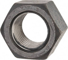 Value Collection - 1-7/8 - 5 UN Steel Right Hand Hex Nut - 2-3/4" Across Flats, 1-3/4" High, Uncoated - Best Tool & Supply