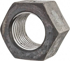 Value Collection - 2-3/4 - 4 UNC Steel Right Hand Hex Nut - 4-1/8" Across Flats, 2-23/64" High, Uncoated - Best Tool & Supply