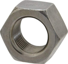 Value Collection - 3/4-16 UNF Steel Right Hand Hex Nut - 1-1/8" Across Flats, 0.6406" High, Uncoated - Best Tool & Supply