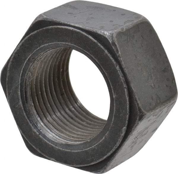 Value Collection - 7/8-14 UN Steel Right Hand Hex Nut - 1-5/16" Across Flats, 3/4" High, Uncoated - Best Tool & Supply