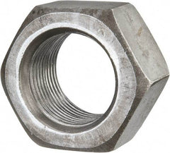 Value Collection - 1-14 UNF Steel Right Hand Hex Nut - 1-1/2" Across Flats, 0.8594" High, Uncoated - Best Tool & Supply