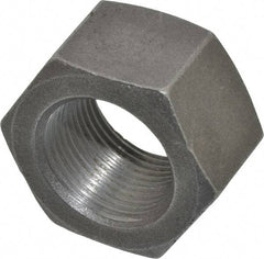 Value Collection - 1-1/4 - 12 UNF Steel Right Hand Hex Nut - 1-7/8" Across Flats, 1-1/16" High, Uncoated - Best Tool & Supply